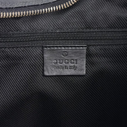 GUCCI GG Canvas Shoulder bag Hobobag Black Vintage jprc3i