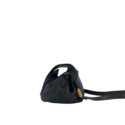 LOEWE Logo Shoulder bag Navy Vintage k4pn8w