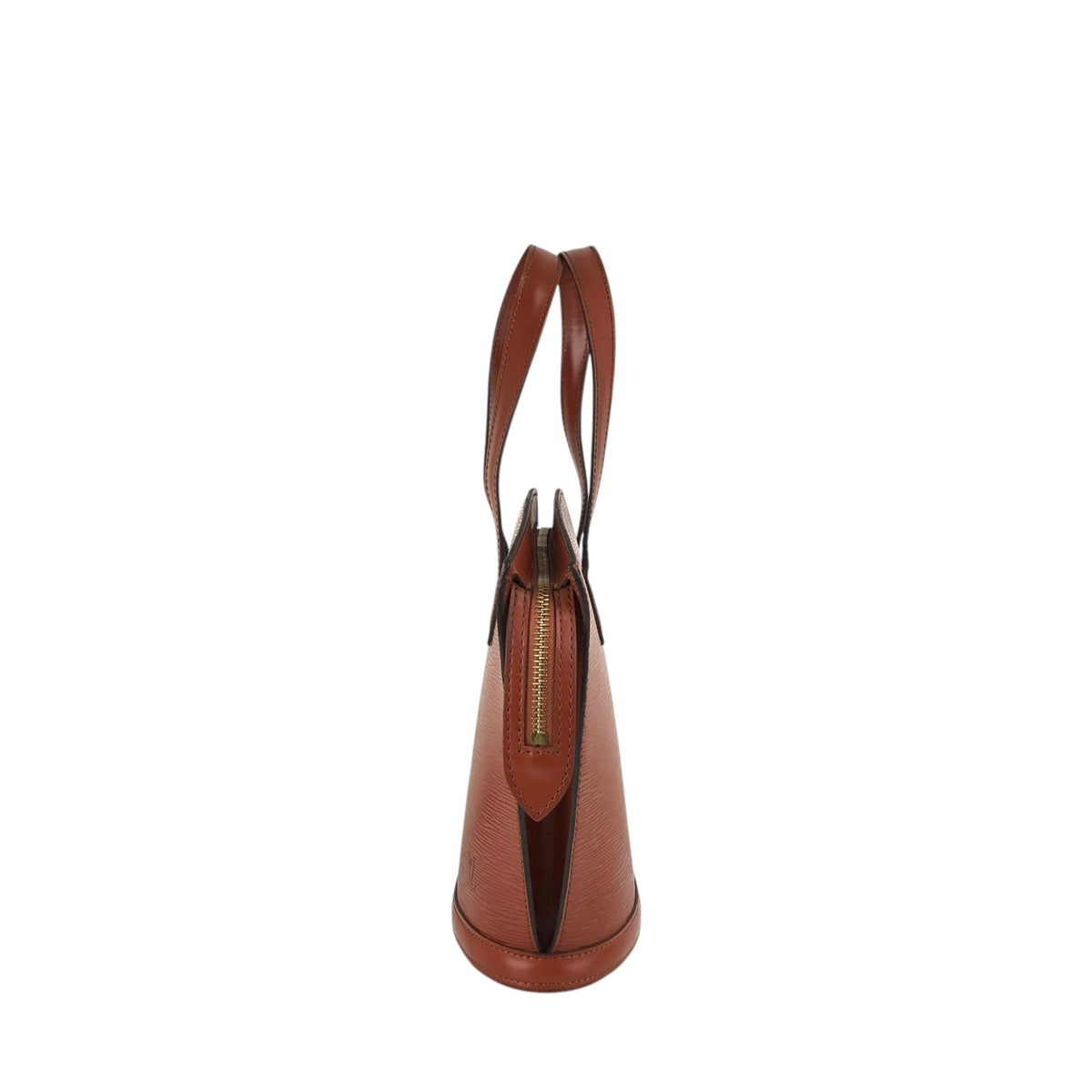 LOUIS VUITTON Epi Handbag Brown Vintage 3yuvfz