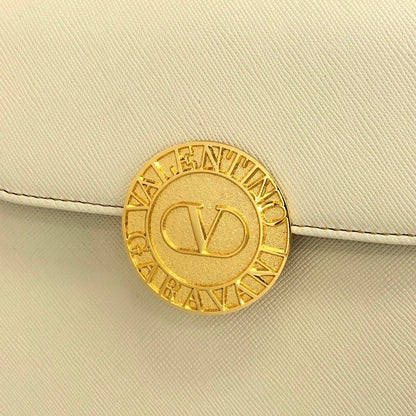 VALENTINO GARAVANI Two-way Handbag Shoulder bag Ivory Vintage t7g327