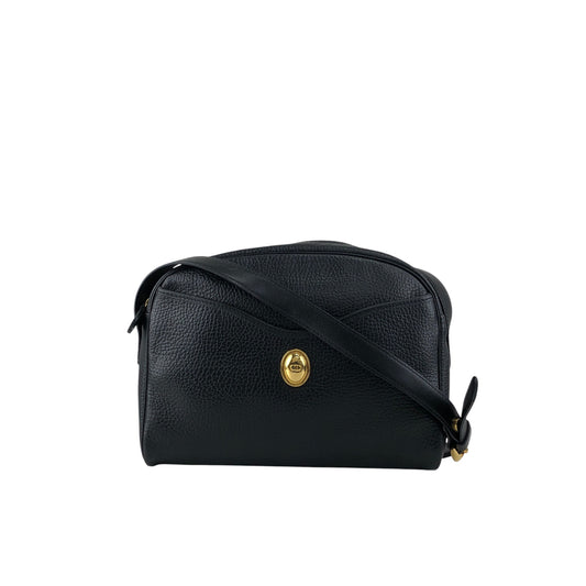 Christian Dior CD Logo Shoulder bag Black Vintage jrz6fp