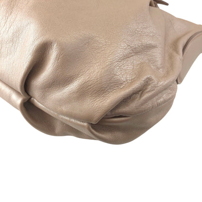 PRADA Logo Shoulder bag Beige Vintage rudk7b