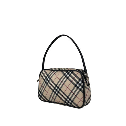 BURBERRY Nova Check Shoulder bag Beige Vintage y47wfc