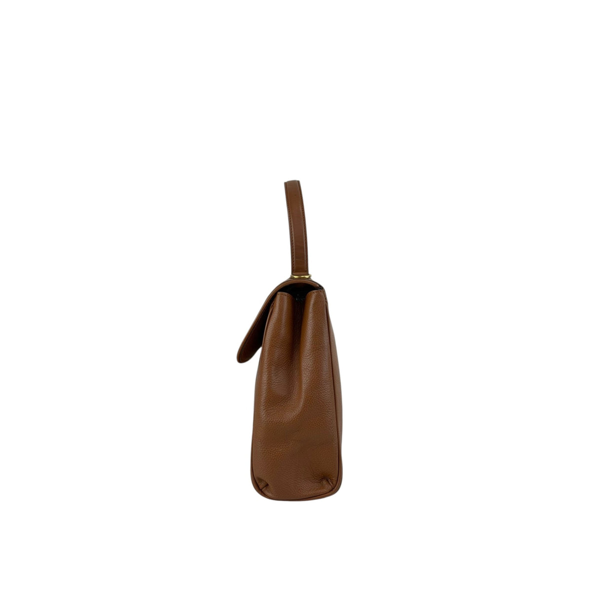 CELINE Toggle Clasp Two-way Handbag Shoulder bag Brown Vintage p67n53