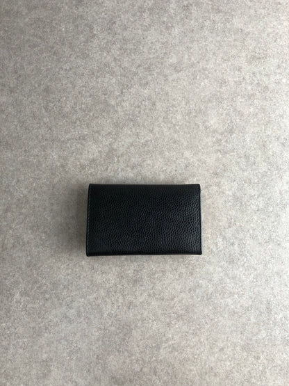 Christian Dior Logo Key Case Black Vintage jcym25