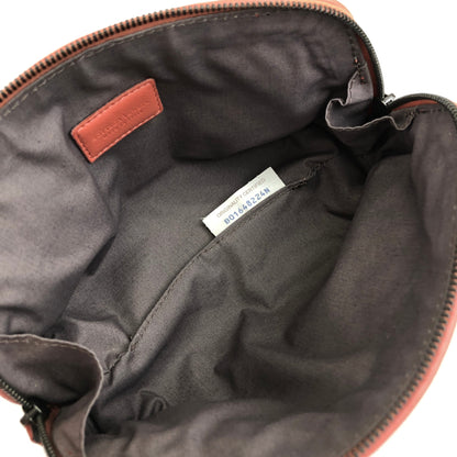 Bottega Veneta Intrecciato Pouch Red Brown Vintage fyjhr7
