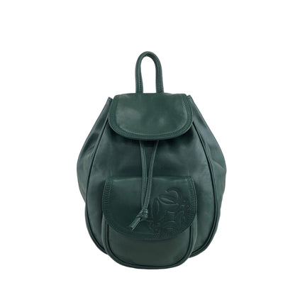 LOEWE Anagram Backpack Green Vintage vmjtjf