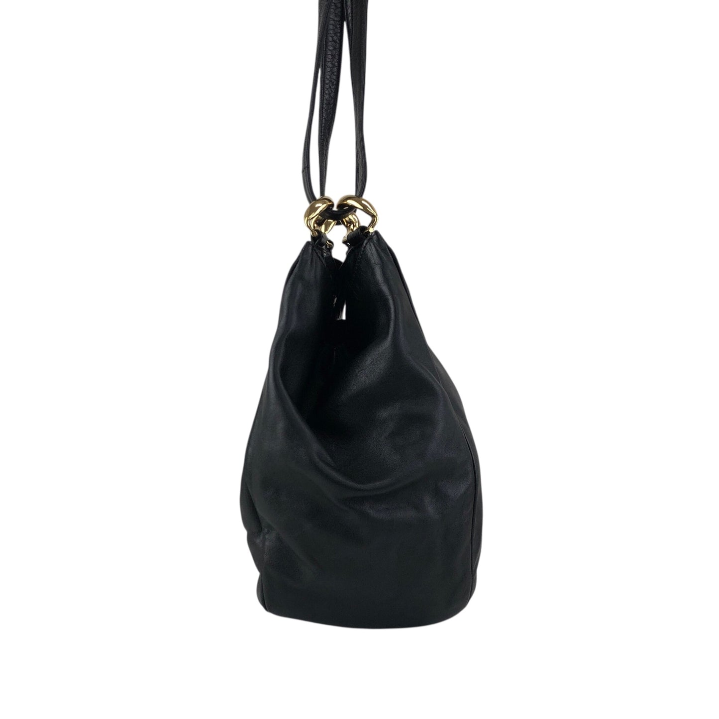 LOEWE Anagram Shoulder bag Black Vintage g6acrx