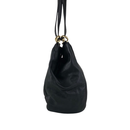 LOEWE Anagram Shoulder bag Black Vintage g6acrx