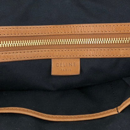 CELINE Macadam Handbag Totebag Beige Vintage c247bz