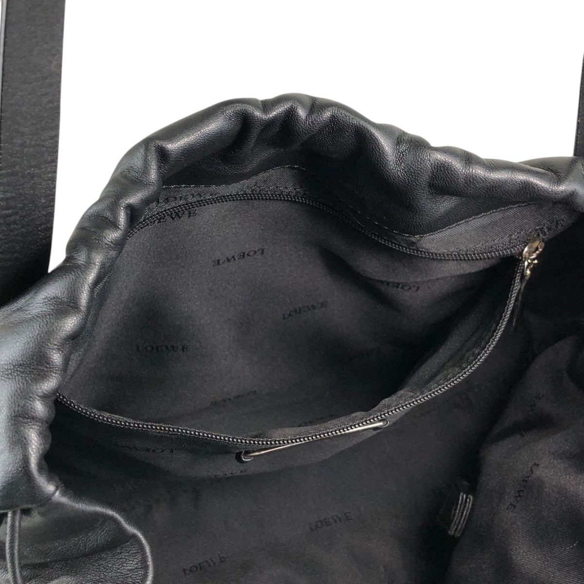 LOEWE Anagram Totebag Black Vintage ztwujd