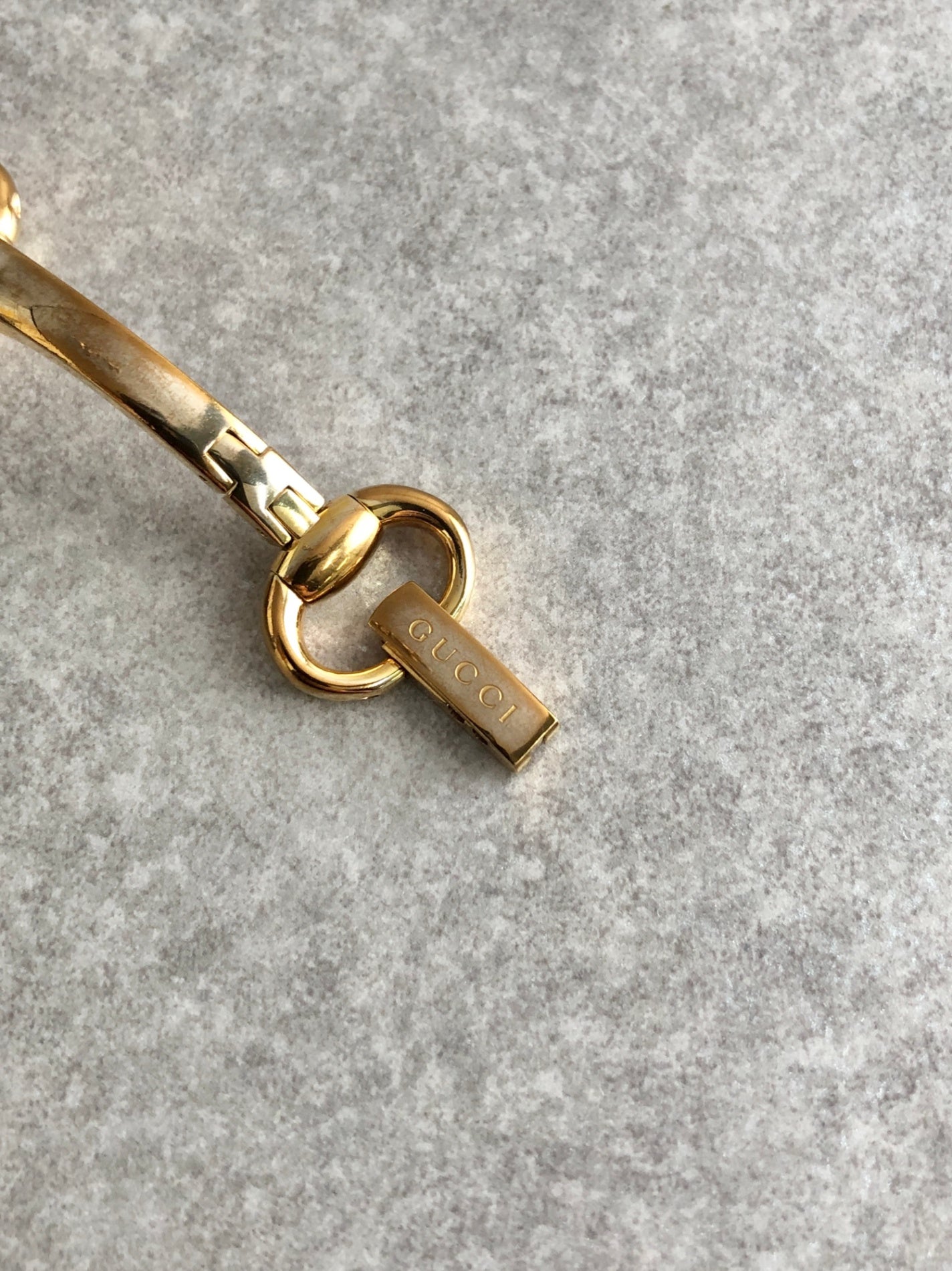 GUCCI Quartz Watch Gold Vintage gtrsvm