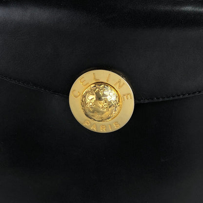 CELINE Starball Handbag Black Vintage yfnu6f