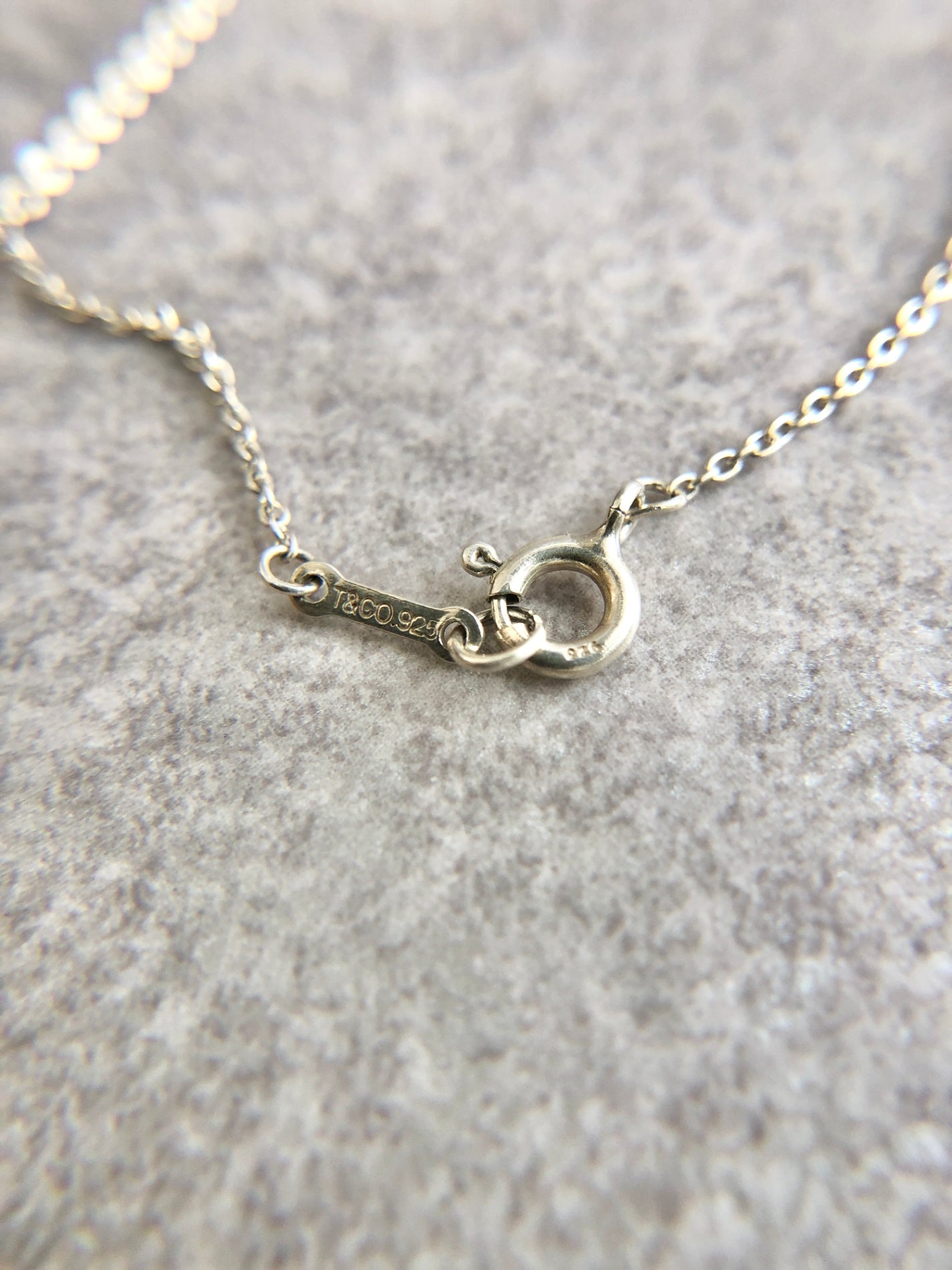 Tiffany & Co. SILVER925 Necklace Silver Vintage n7mbrs