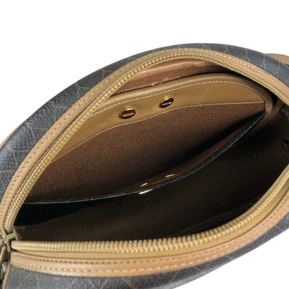 Christian Dior Honeycomb Pattern Shoulder bag Black Vintage nz4vwk