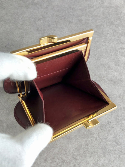 Cartier Coin Purse Bordeaux Vintage tbepi6