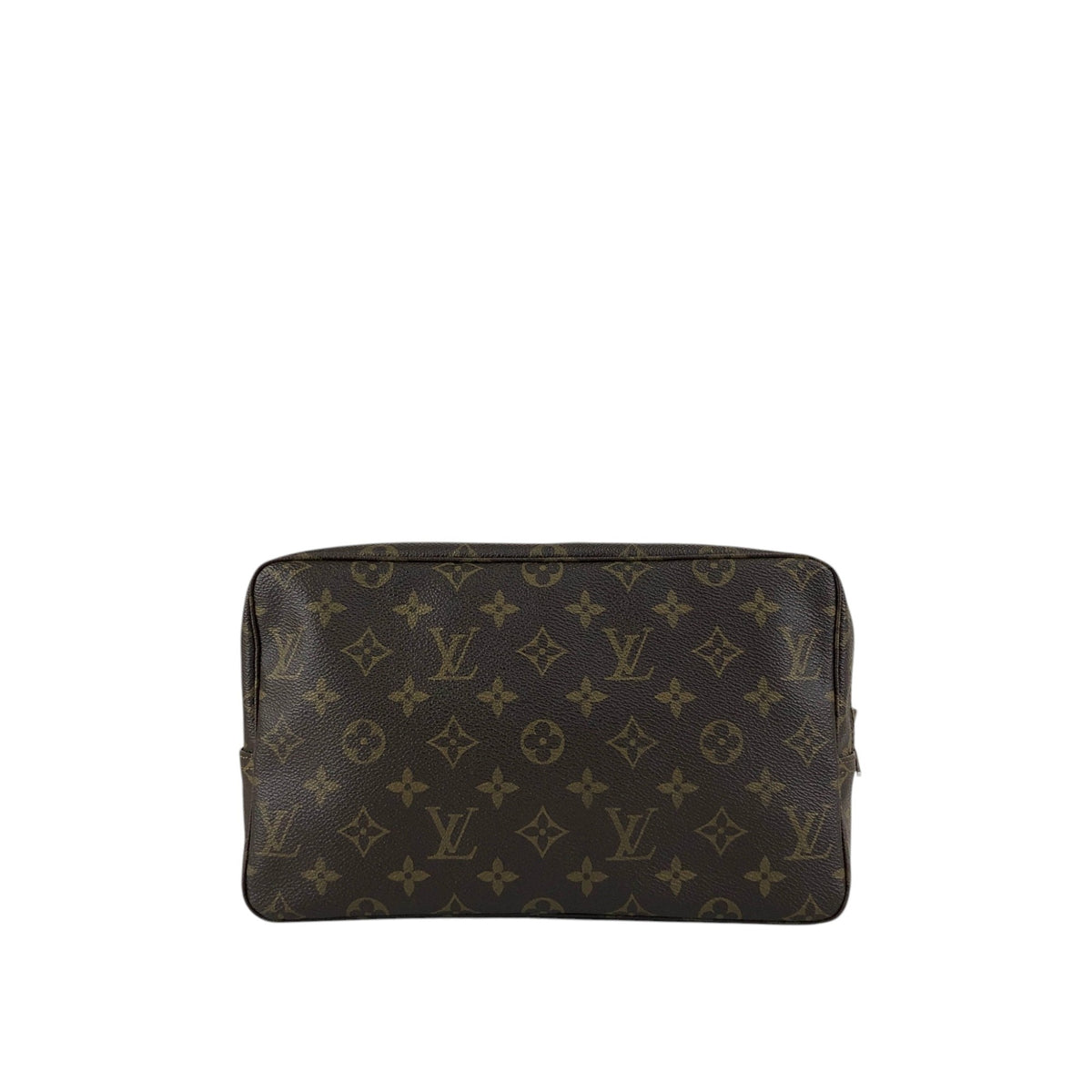 LOUIS VUITTON Monogram Clutch bag Brown Vintage ptjznr