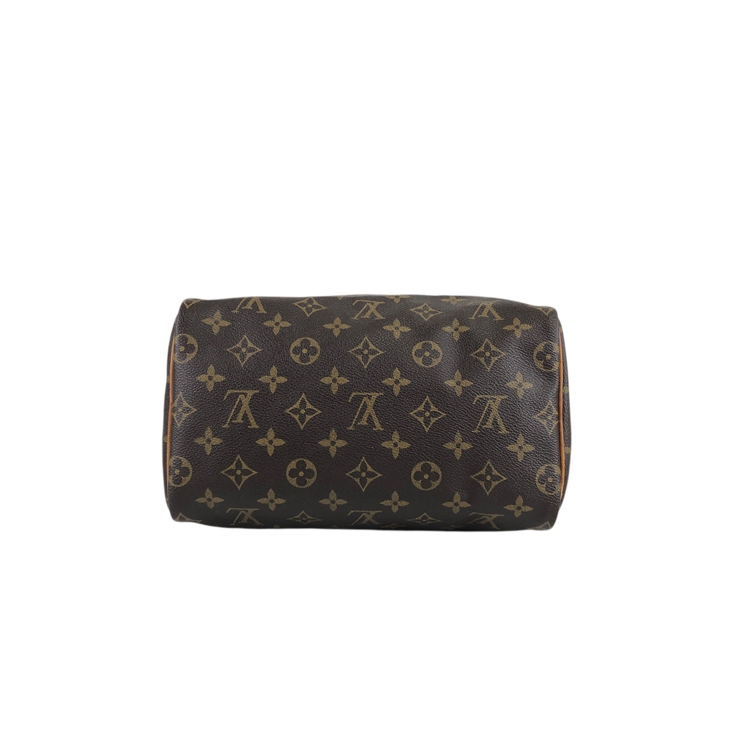 LOUIS VUITTON Monogram Small Boston bag Handbag Brown Vintage 765gwg