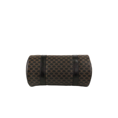 CELINE Macadam Blason Handbag Black Vintage yagsxr