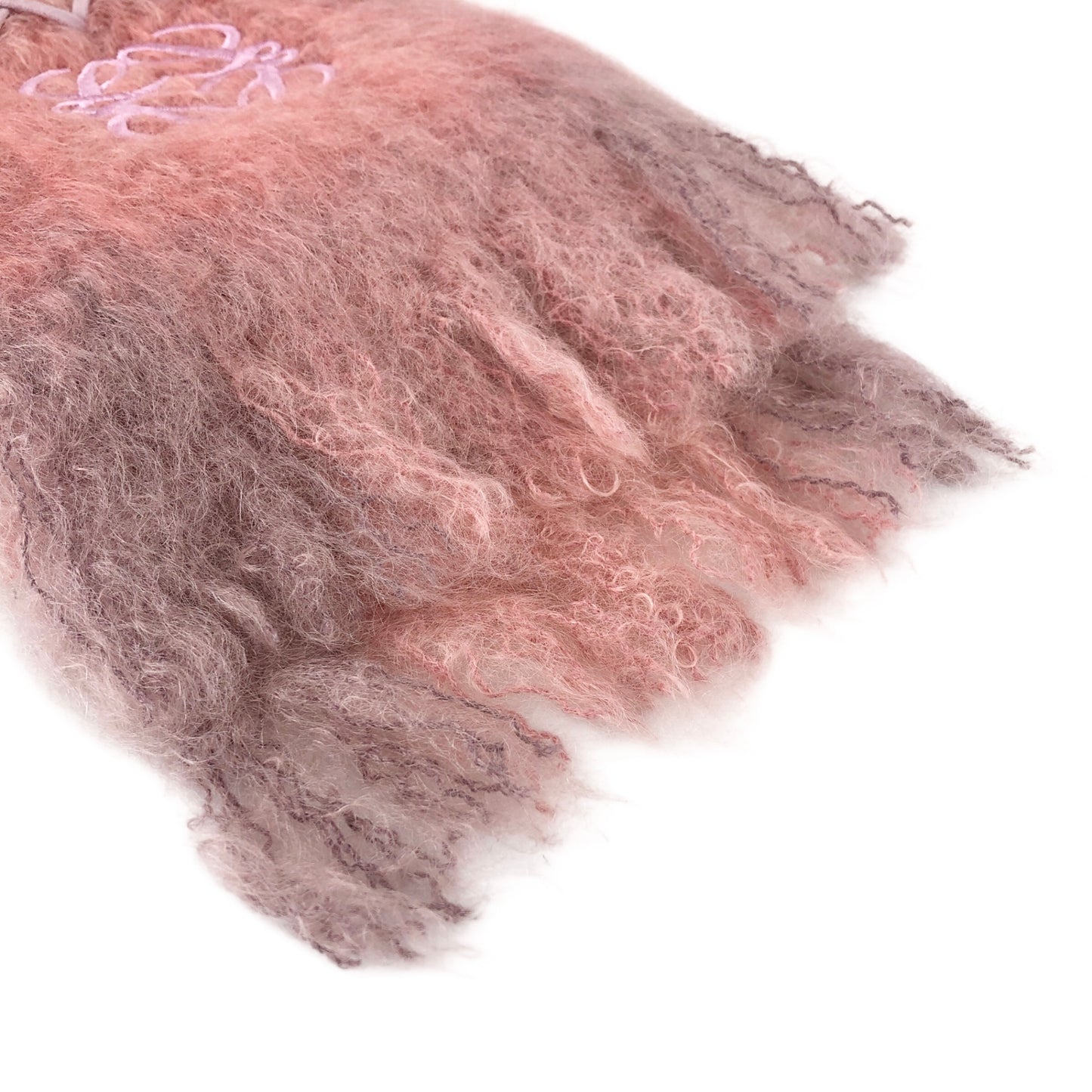 LOEWE Anagram Scarf Pink Vintage j3cm2n