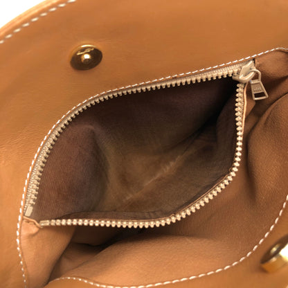 CELINE Macadam Blason Shoulder bag Brown Vintage gyf3yb