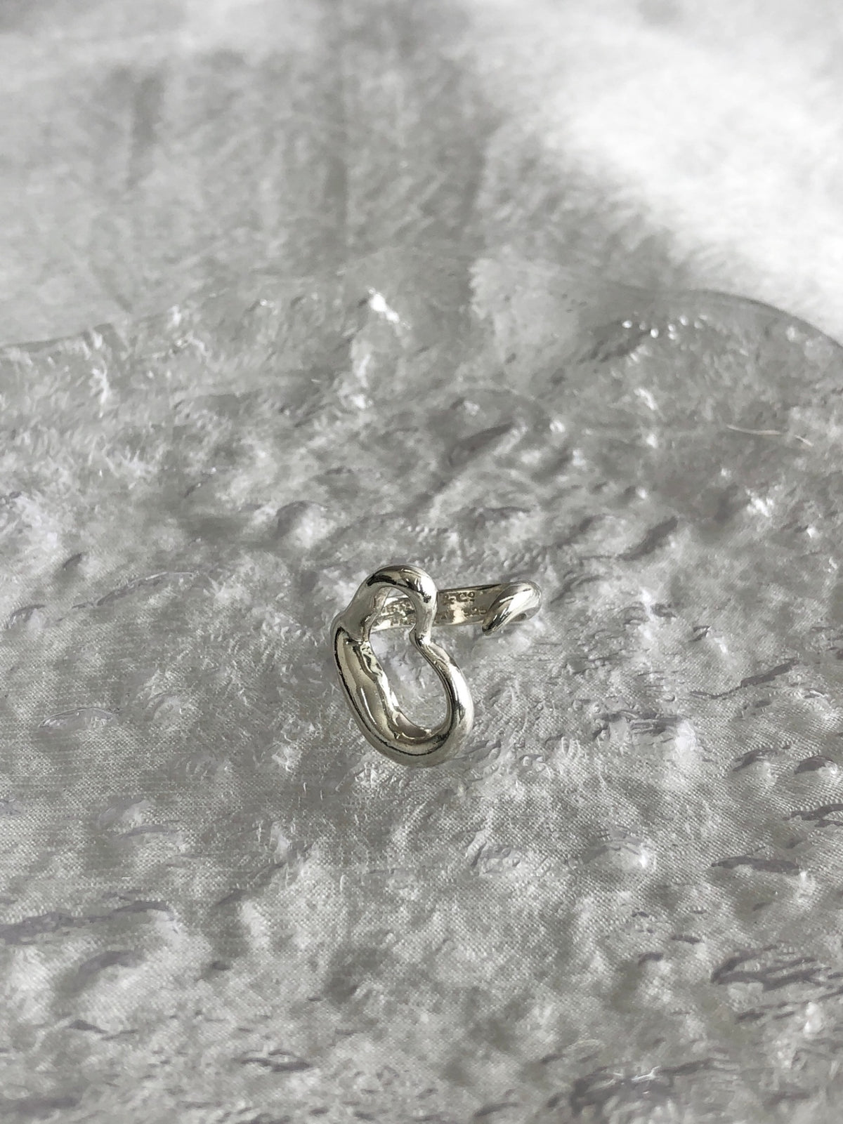 Tiffany & Co.Heart Motif SILVER925 Ring Silver Vintage mrxzxt