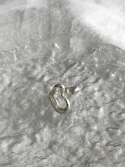 Tiffany & Co.Heart Motif SILVER925 Ring Silver Vintage mrxzxt