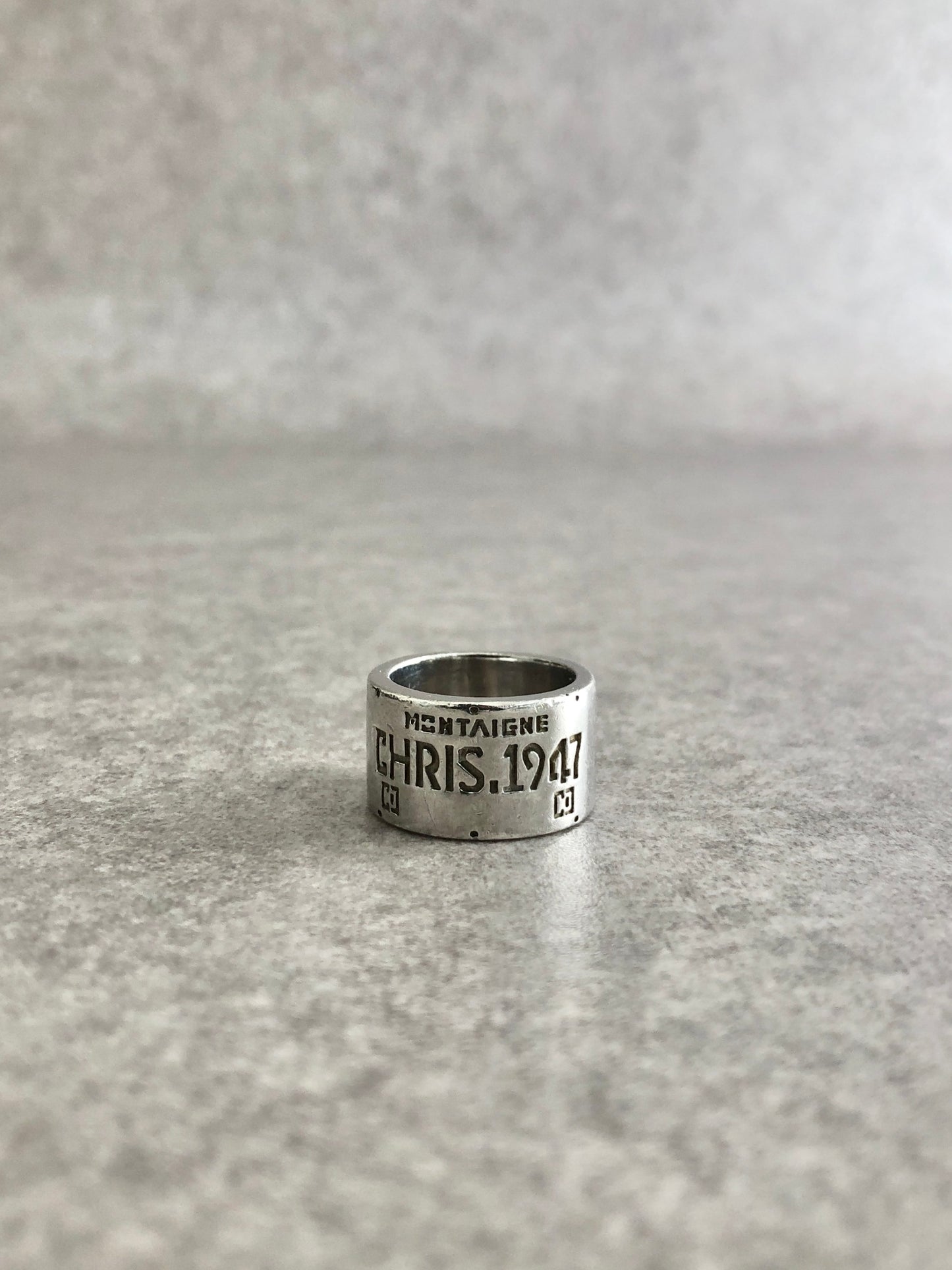 Christian Dior SILVER925 Ring Silver Vintage r4nt3y