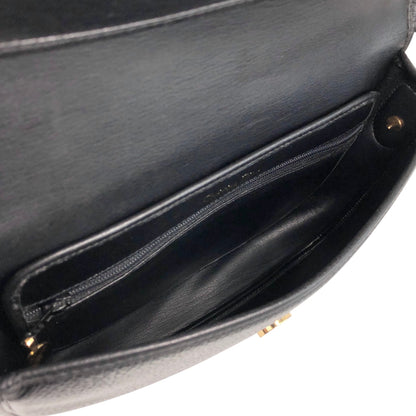 Christian Dior CD Logo Shoulder bag Black Vintage mhs6vd