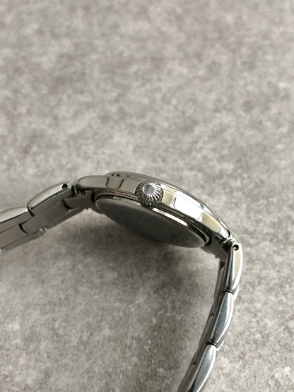 FENDI Quartz Watch Silver 210L Vintage 7n3fw5