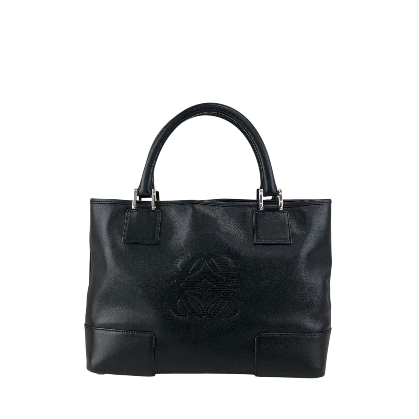 LOEWE Anagram Totebag Black Vintage hyrmur