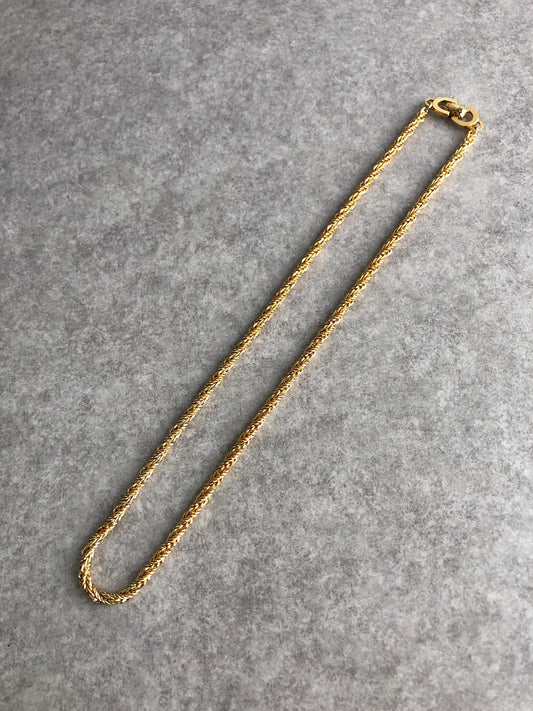 Christian Dior Necklace Gold Vintage bfb5je