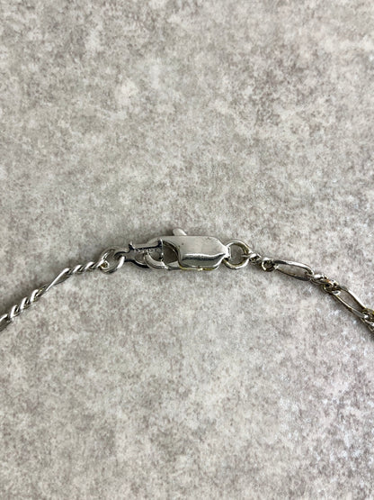 Christian Dior Logo Motif Bracelet Silver Vintage myhyij