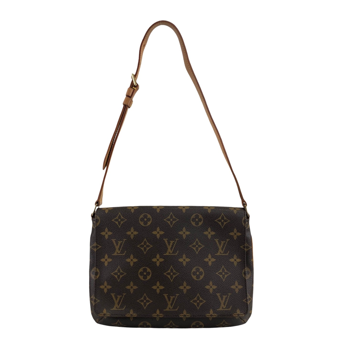 LOUIS VUITTON Monogram 單肩包 棕色 復古 ir4uvs