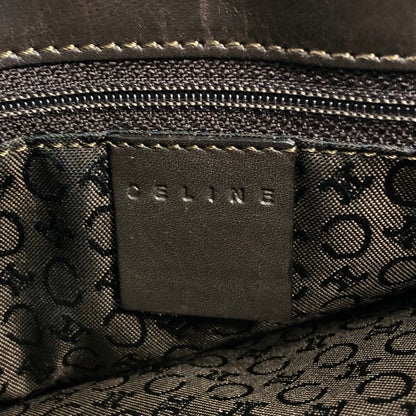 CELINE Macadam Shoulder bag Brown Vintage icsj8m