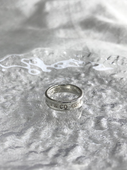 Tiffany & Co. SILVER925 Ring Silver Vintage j43icd