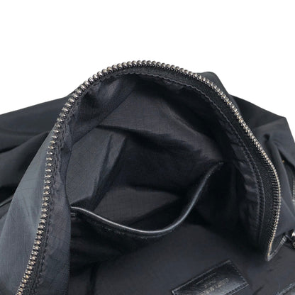 Yves Saint Laurent Logo Backpack Black Vintage 7tw3dp