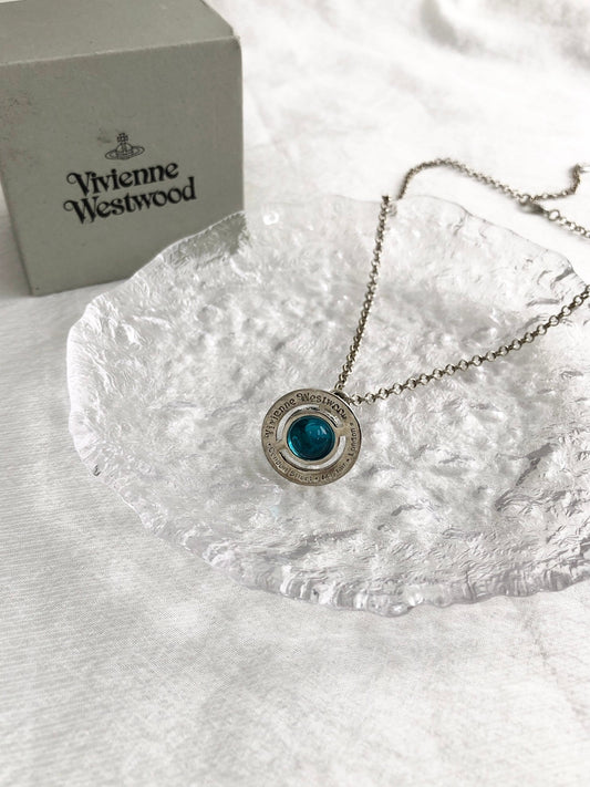 Vivienne Westwood Necklace Silver Vintage h67zc7