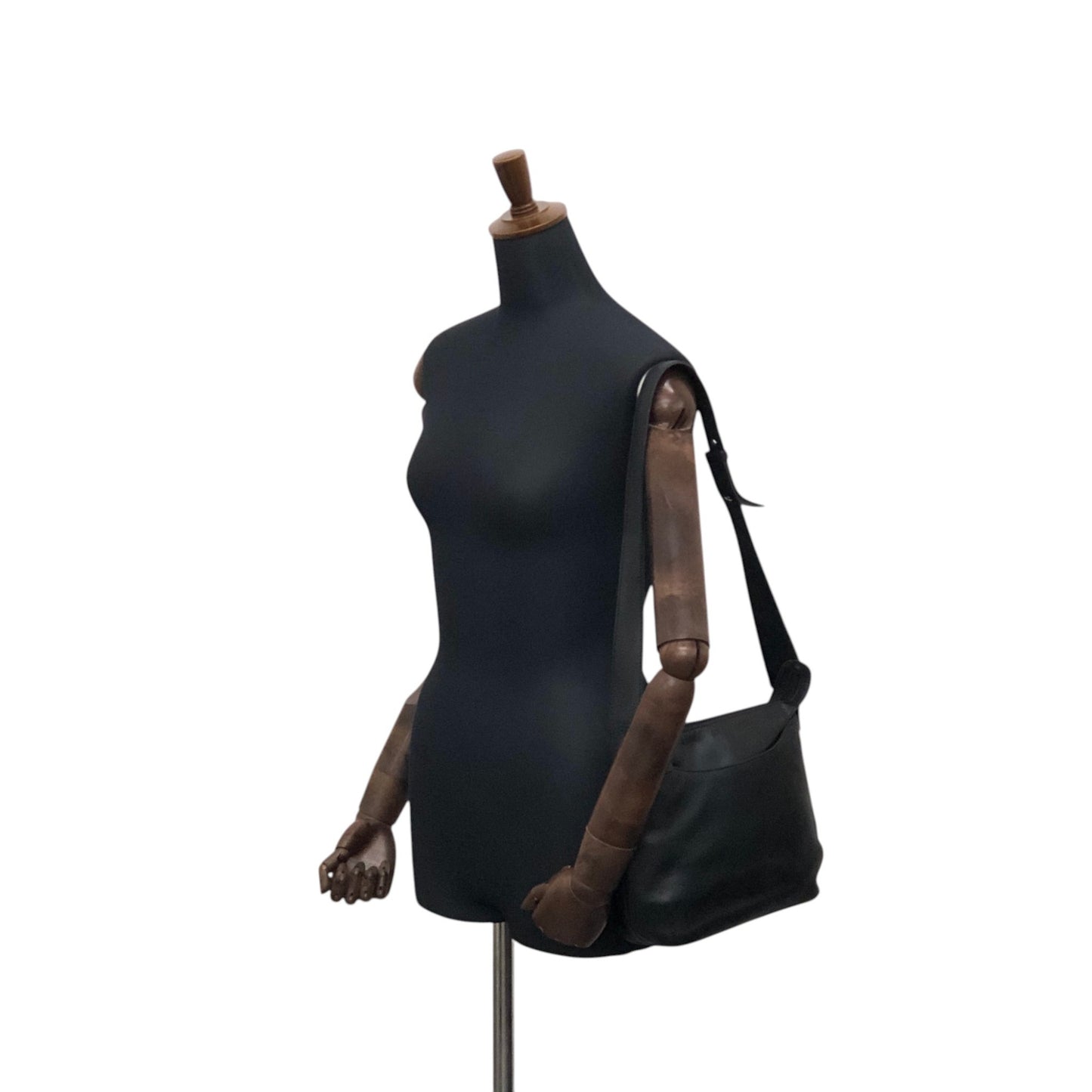 LOEWE Anagram Shoulder bag Black Vintage sxpusg