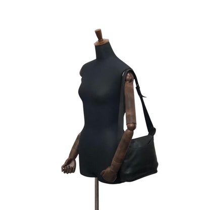 LOEWE Anagram Shoulder bag Black Vintage sxpusg