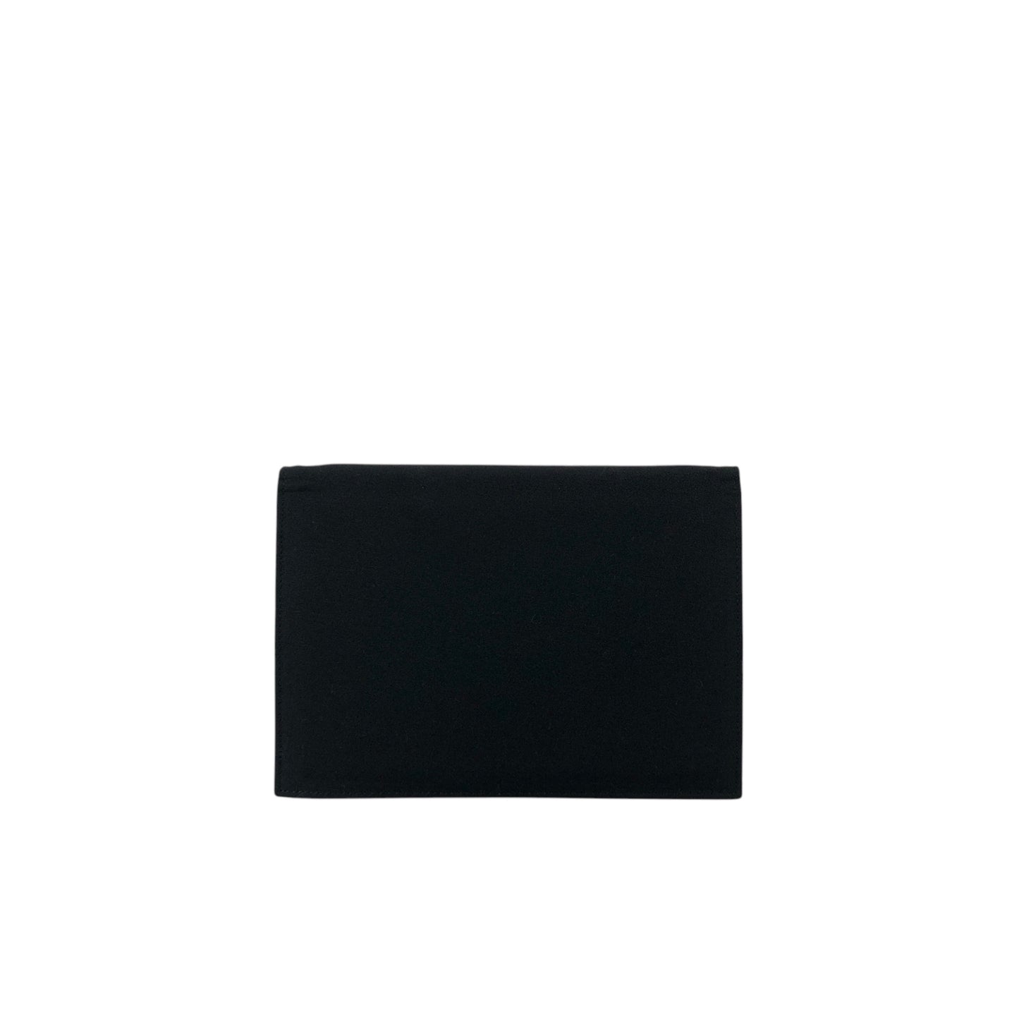 CELINE Triomphe Chain Shoulder bag Black Vintage 7i7ugg