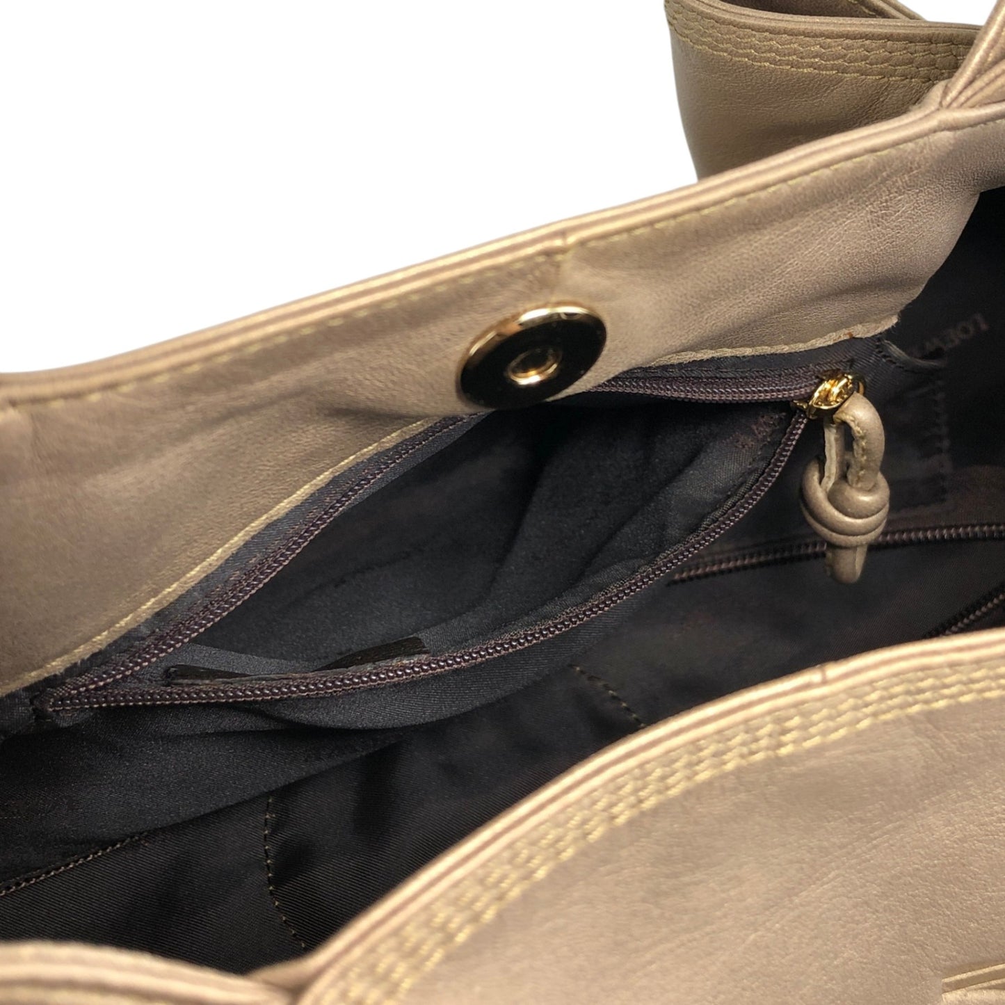 LOEWE Anagram Handbag Gold Vintage ybf3f8