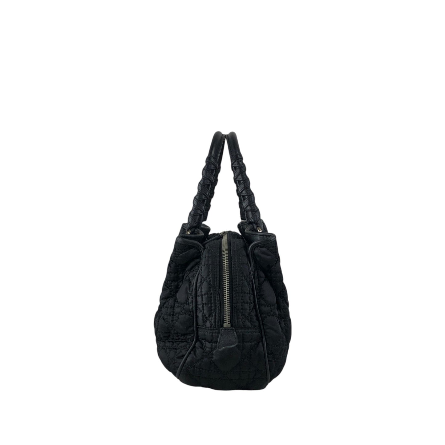 Christian Dior Charm Handbag Black Vintage ks7pis