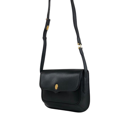 Cartier Logo Trinity Shoulder bag Black Vintage j72pji