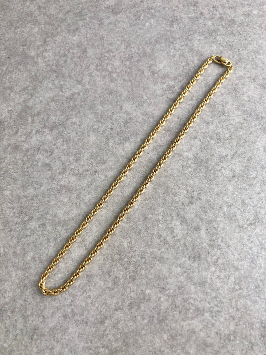 Christian Dior Necklace Gold Vintage i3chwa