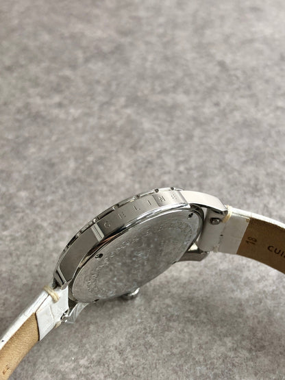 CELINE Quartz Watch White Vintage x4tfzi