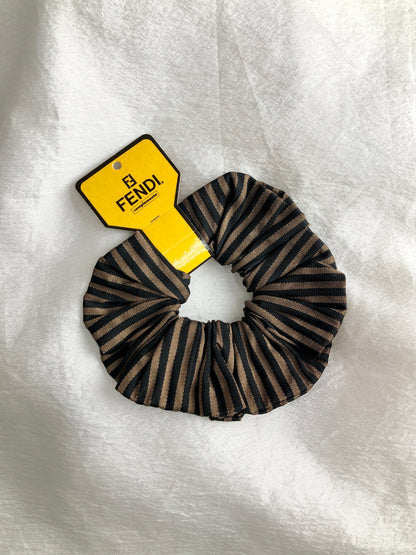 FENDI Pecan Hair accessories Brown×Black Vintage ydpnd6