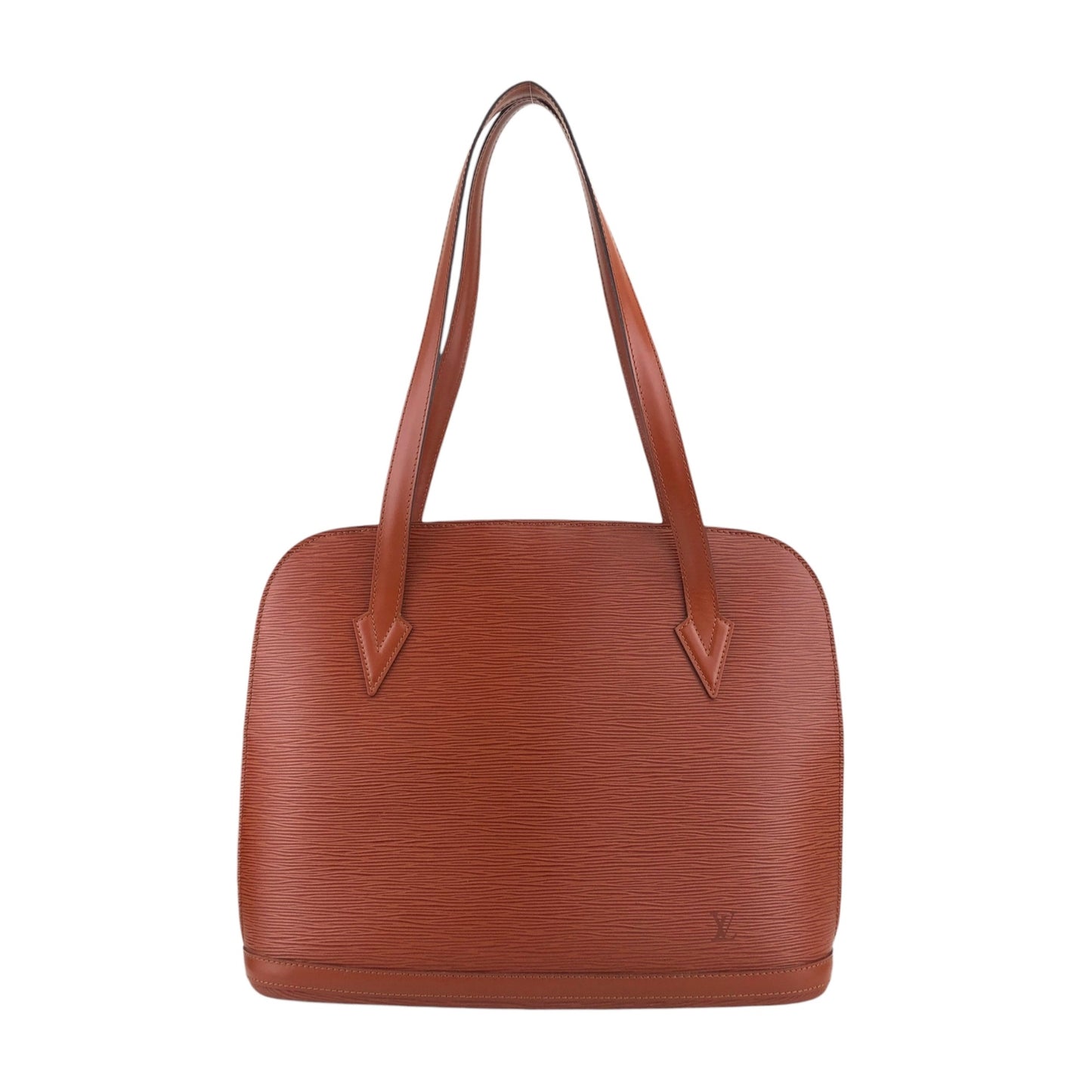 LOUIS VUITTON Epi Totebag Brown Vintage vctdv4