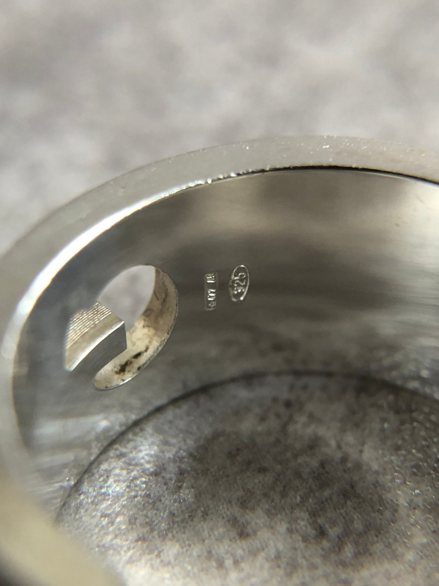 GUCCI SILVER925 Ring Silver Vintage z882dm