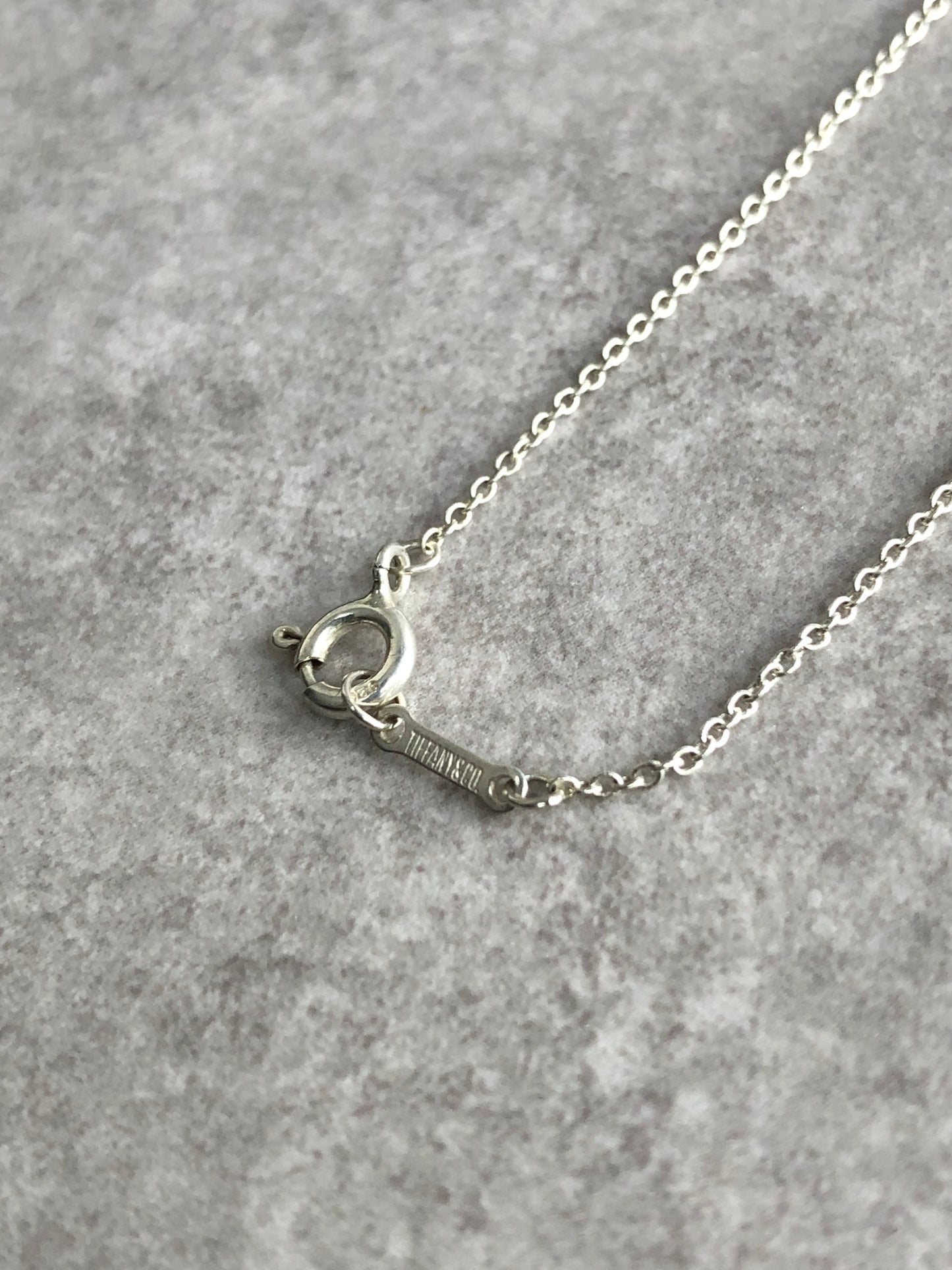 Tiffany & Co. SILVER925 Necklace Silver Vintage jt8w3x